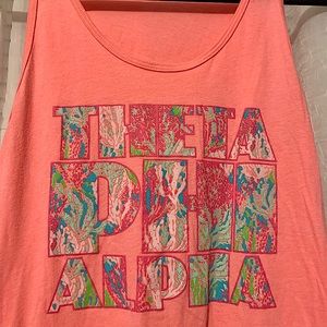 Theta Phi Alpha tank top